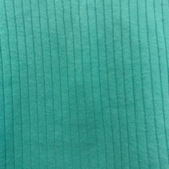 Mint Ribbed Tee - Picture 2 of 6